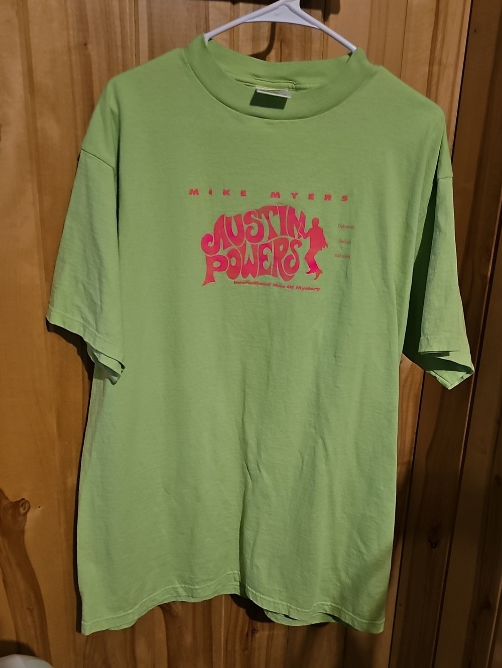 🔥 VINTAGE 90s AUSTIN POWERS MOVIE PROMO T🔥
